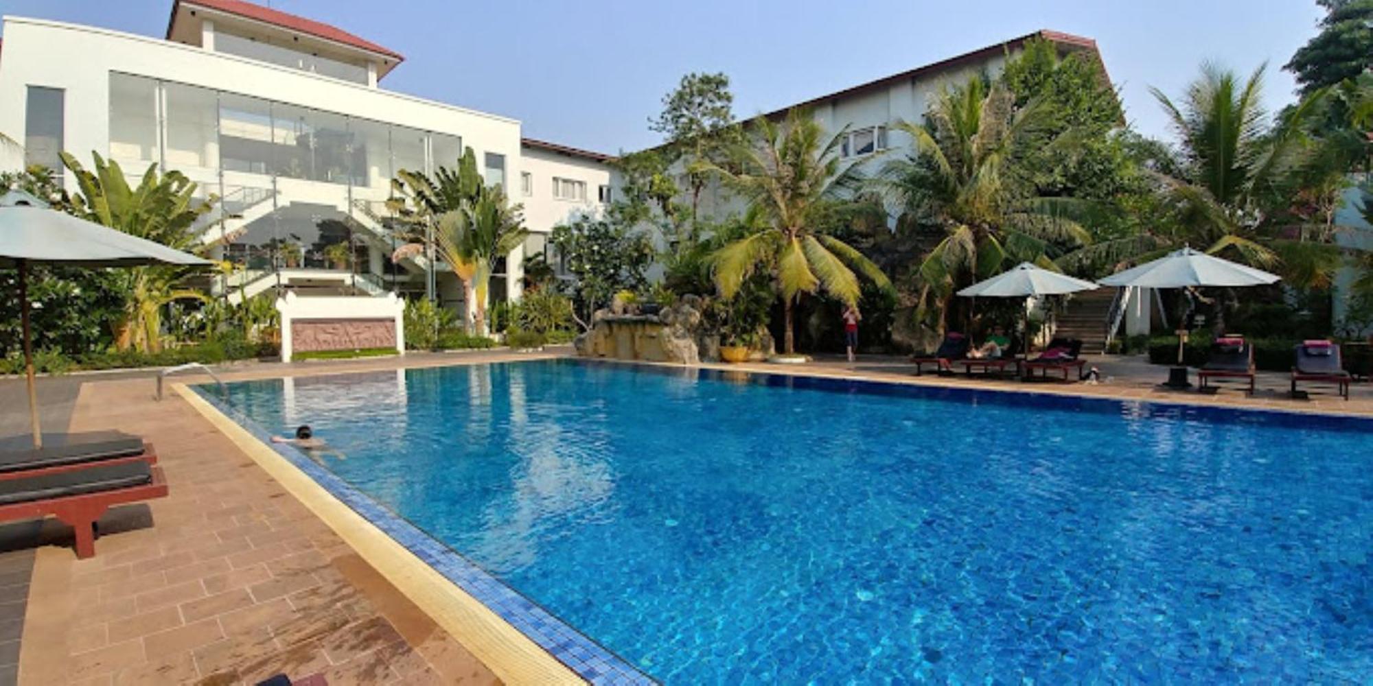 Eg Paradise Angkor Villa Hotel Sziemreap Kültér fotó